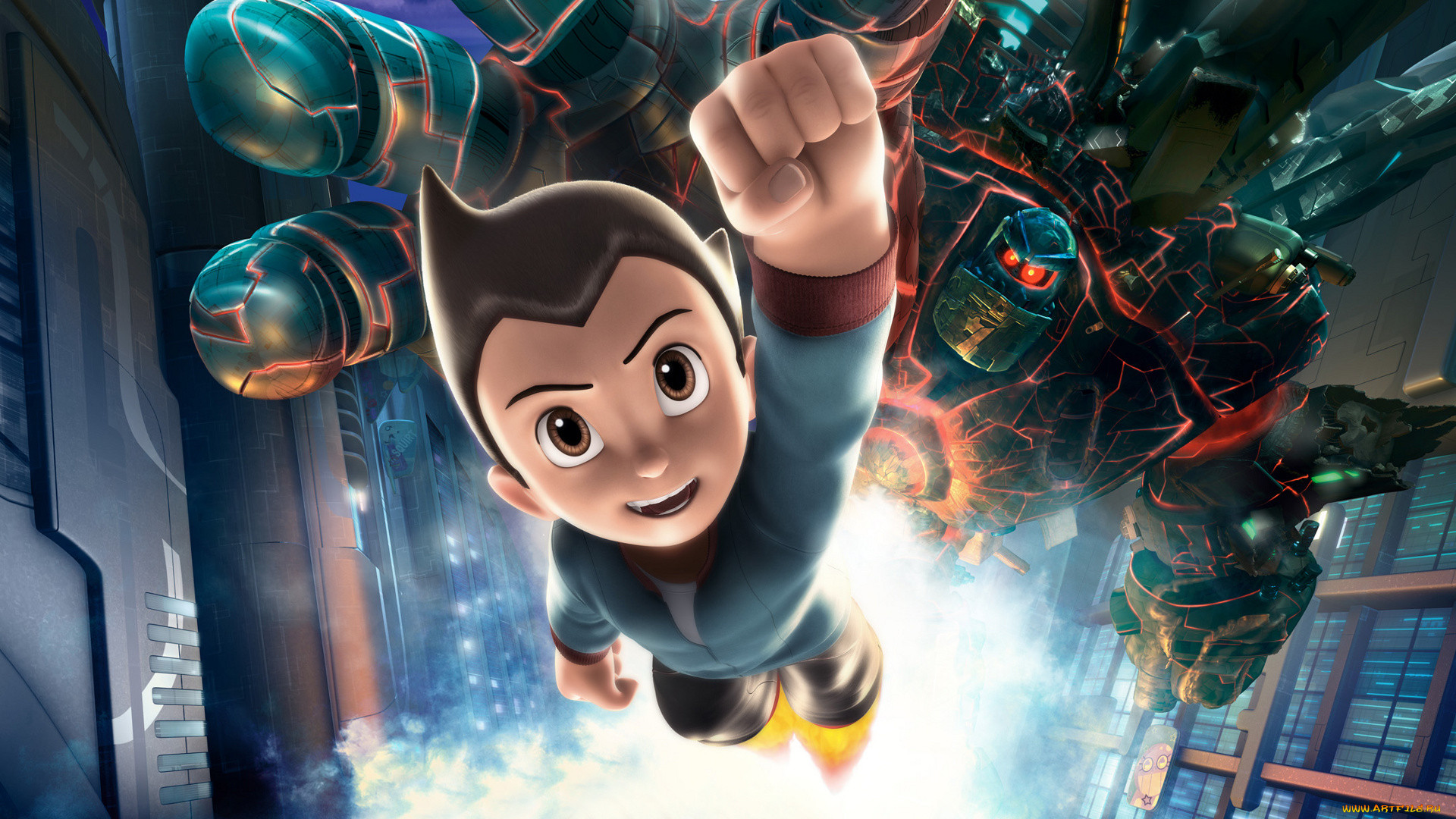 Обои Мультфильмы Astro Boy, обои для рабочего стола, фотографии  мультфильмы, astro, boy, робот Обои для рабочего стола, скачать обои  картинки заставки на рабочий стол.